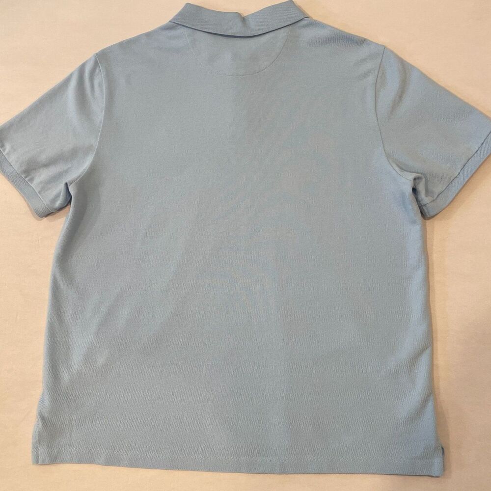 ~ Vineyard Vines Small Heritage Polo Shirt Light Blue Short Sleeves Whale Cotton - Picture 9 of 13